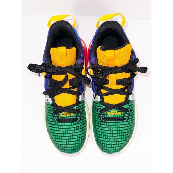 Nike LeBron Witness 7 Basketball Shoes Multicolor 5 Youth Big Kids Boys Unisex - Picture 7 of 15